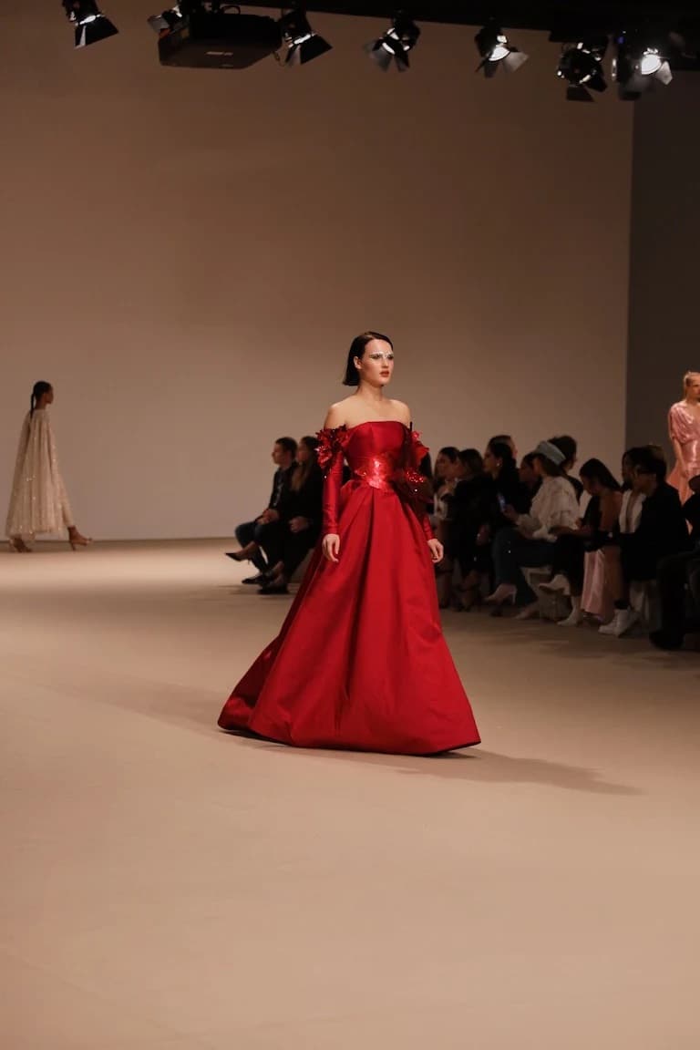 HUMARIFF Evening Couture — haute couture evening dress