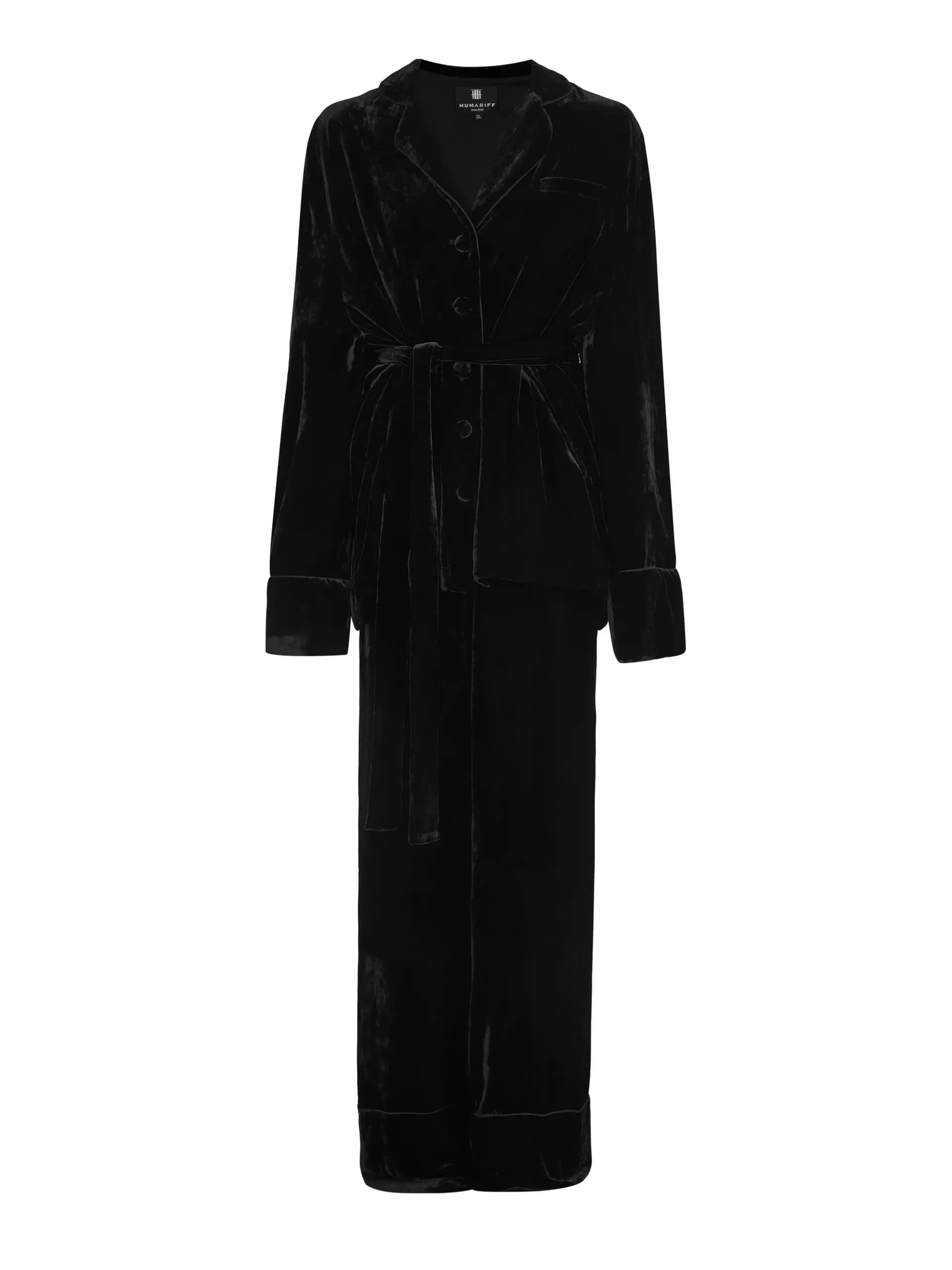 Бархатный костюм «Black Opium»