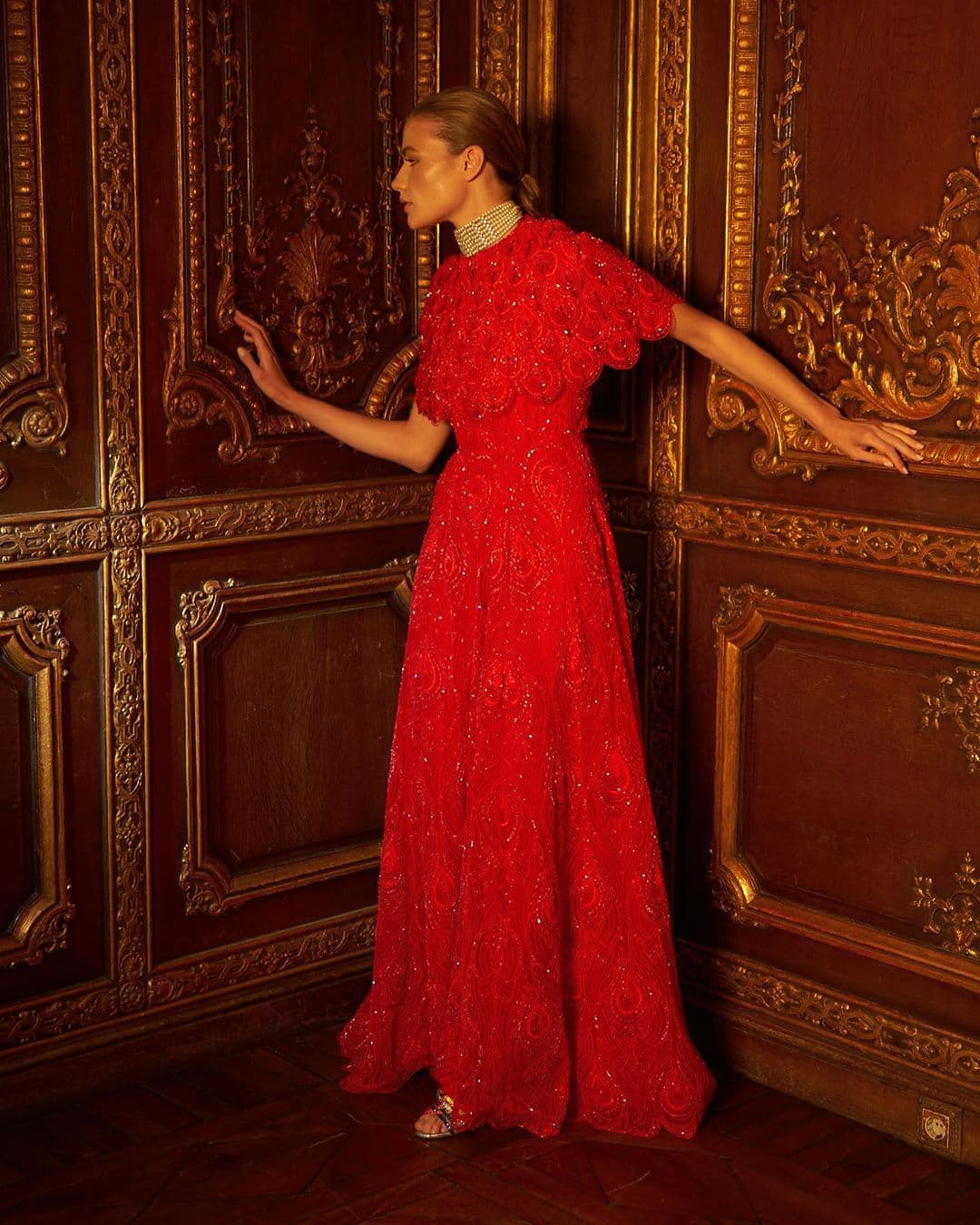 Платье Boheme red