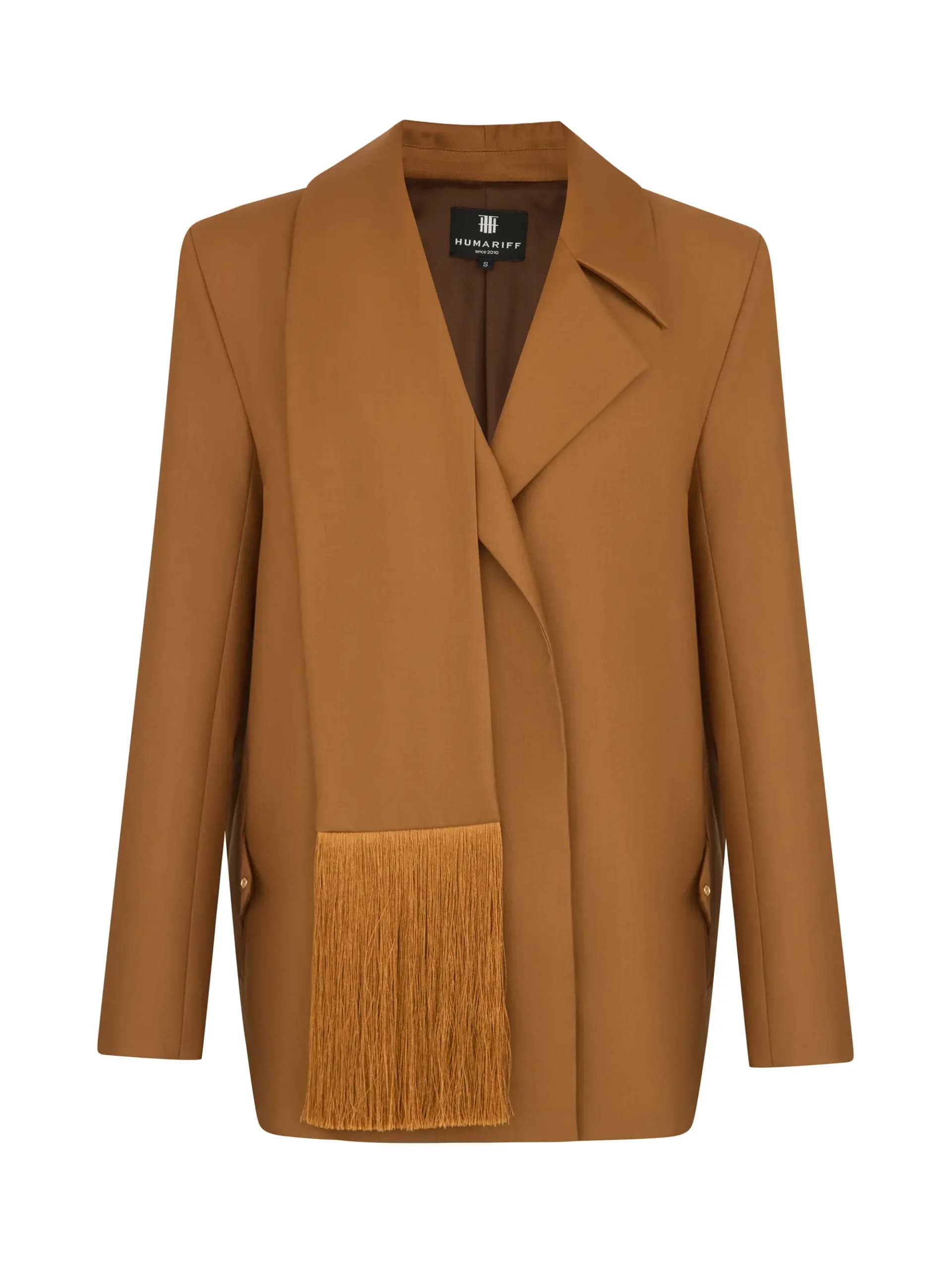 Пиджак с бахромой — HUMARIFF