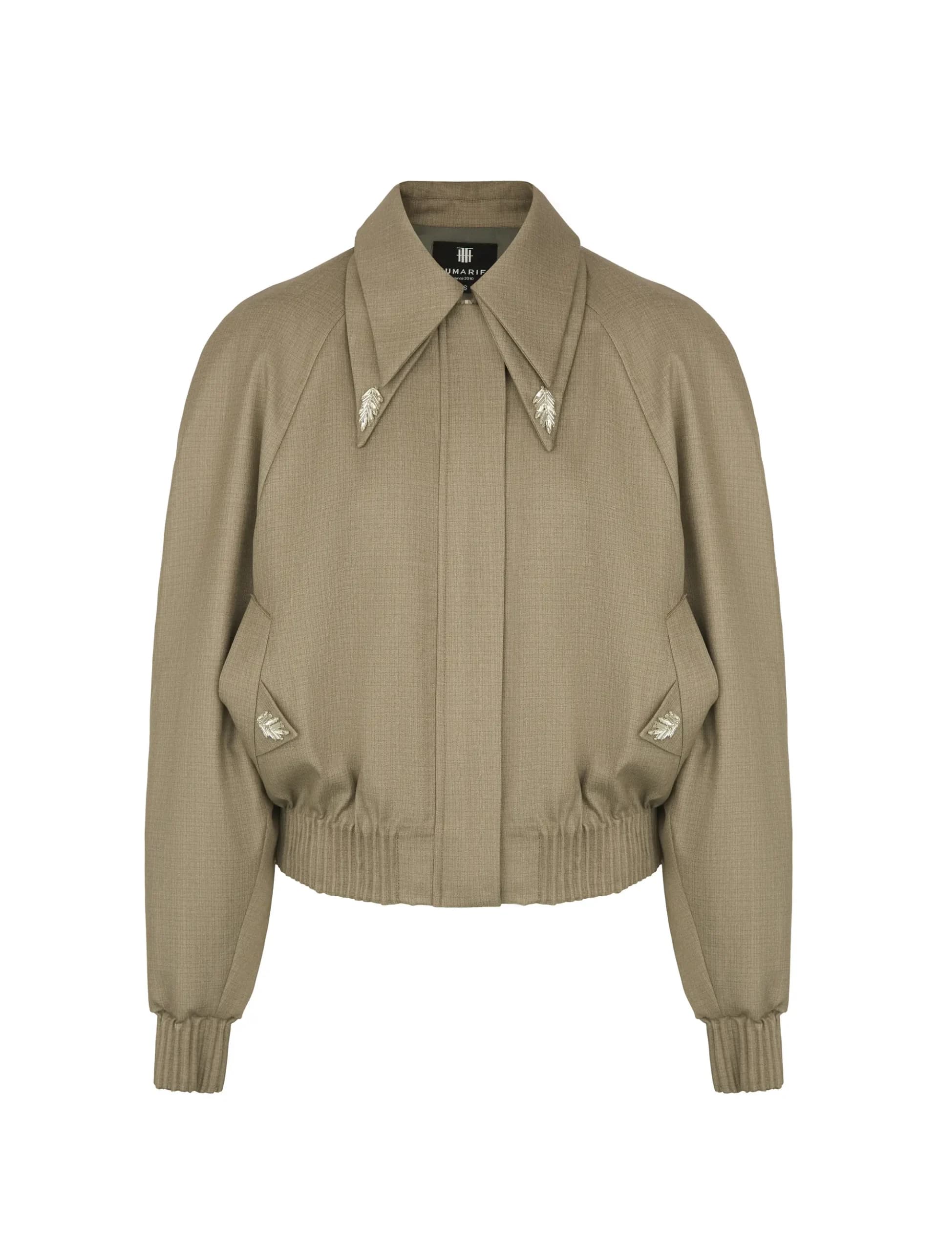 Humariff Бомбер Sand — Living Motion Collection