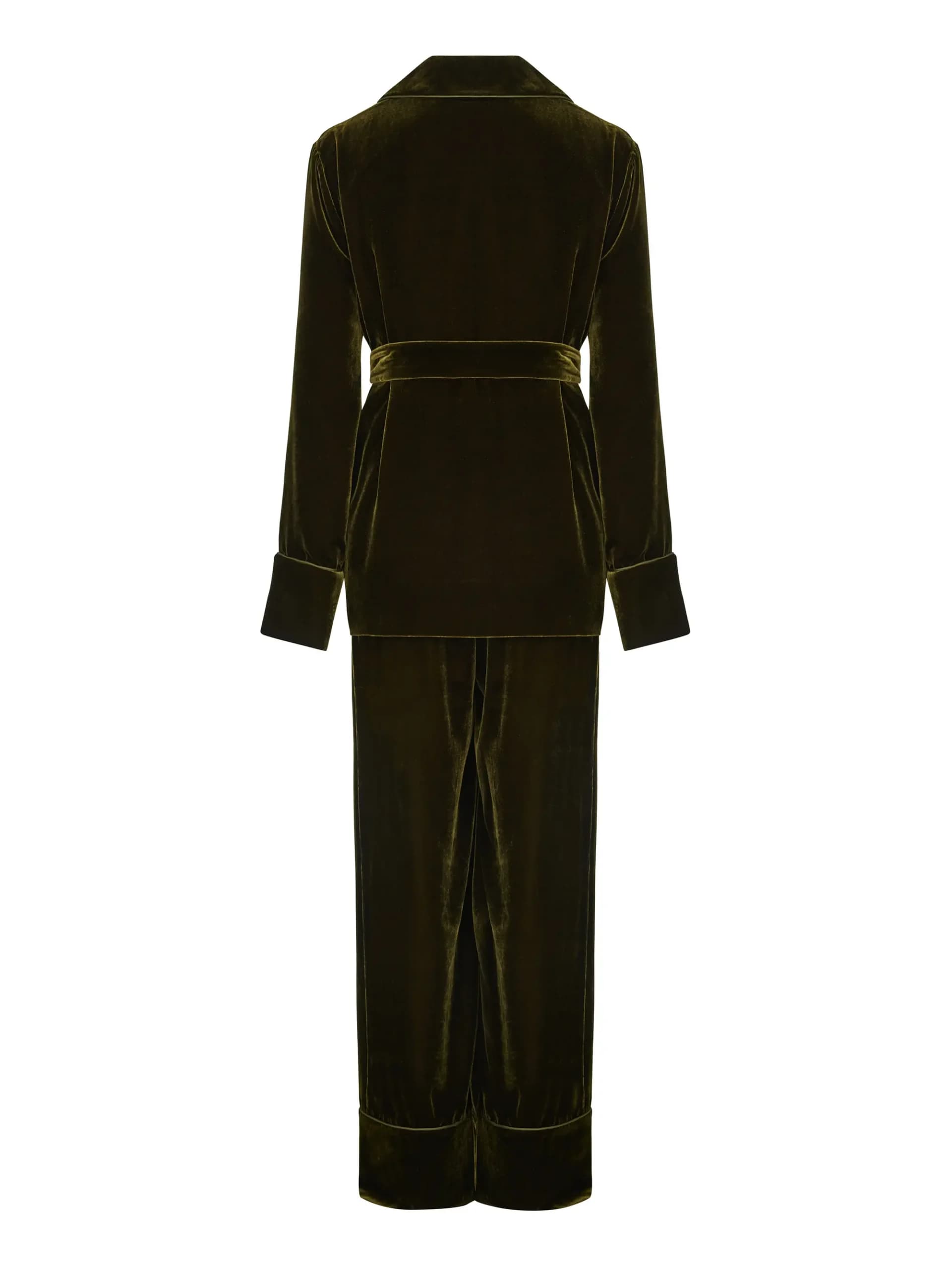 Бархатный костюм Olive