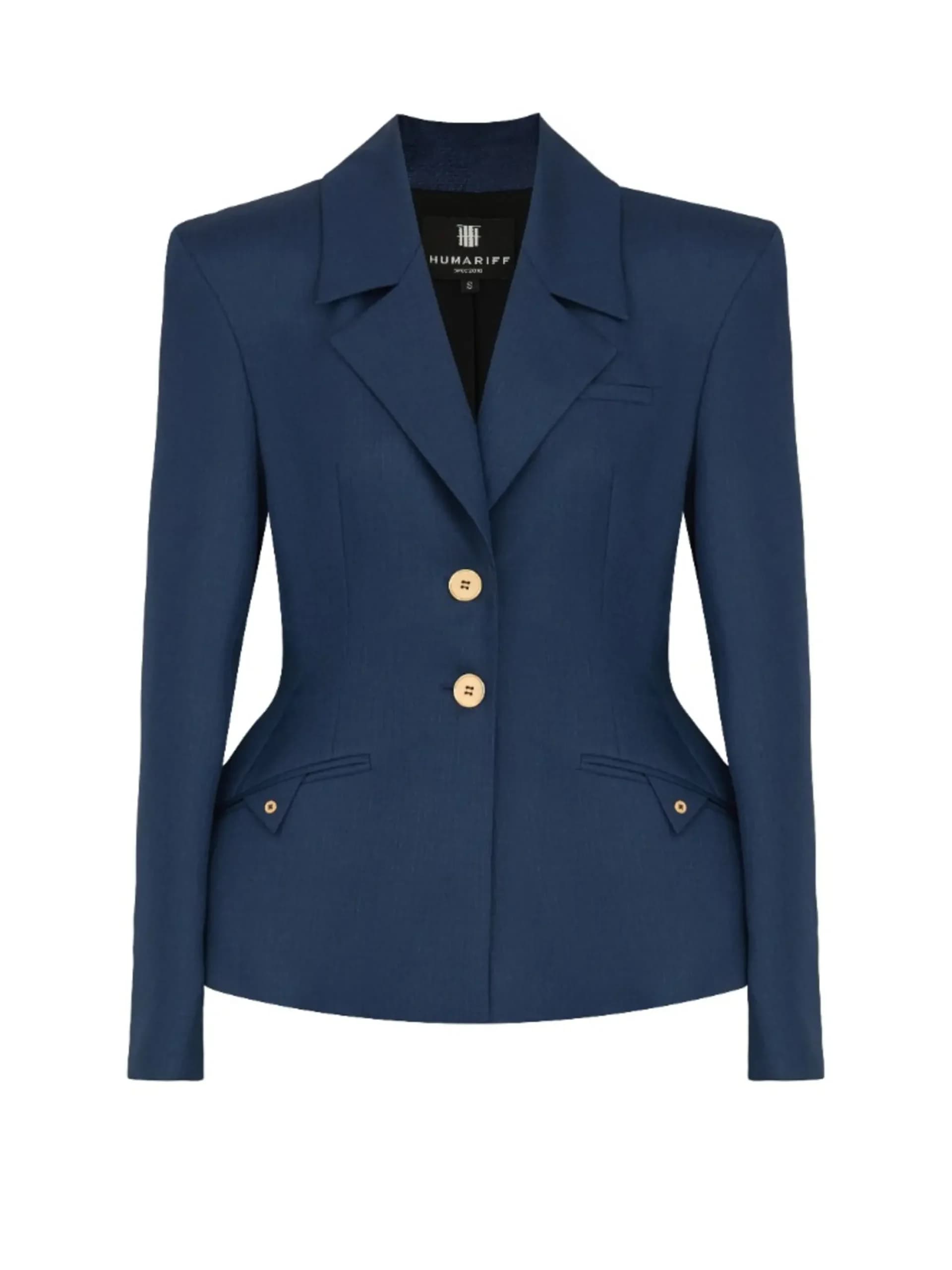 HUMARIFF Силуэтный пиджак «Navy» — Art of Living Collection