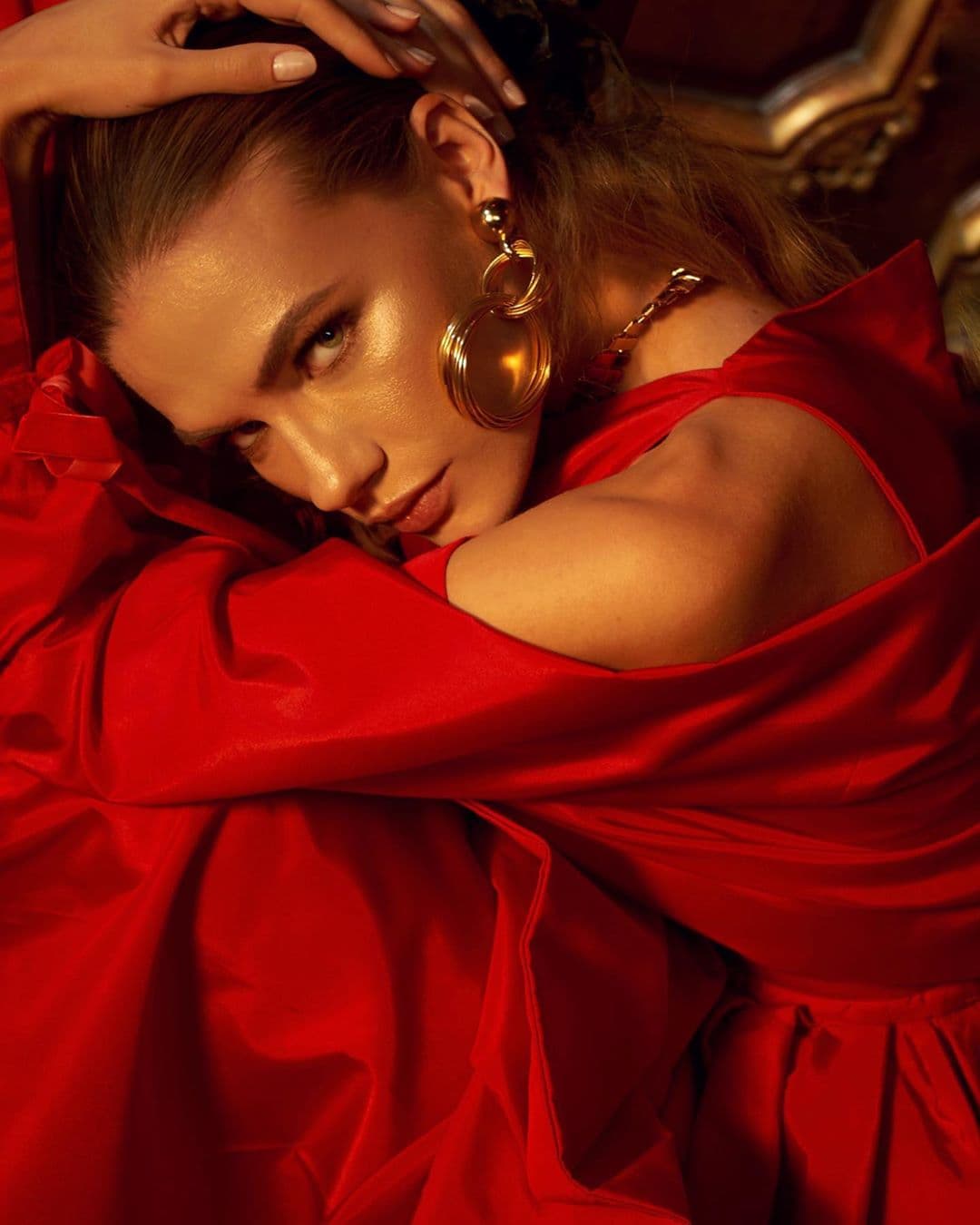 Платье Boheme red