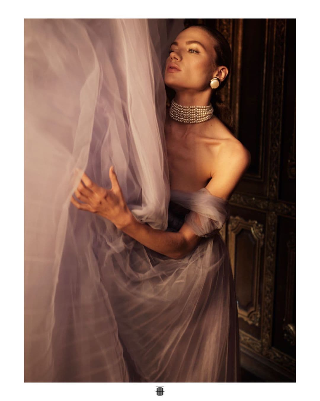 Платье вечернее Boheme дым