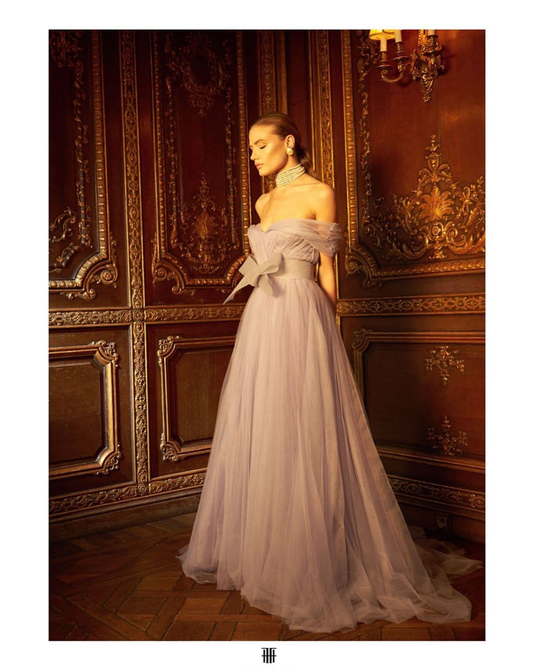 Платье вечернее Boheme дым